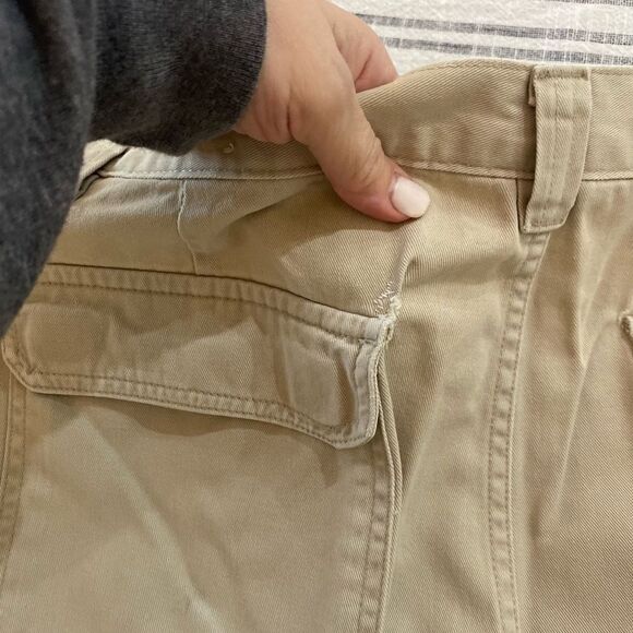 34x29 Ruff Hewn Flat Front Pant Khaki Pant - Picture 12 of 16
